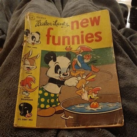 1946 Walter Lantz New Funnies 117 Comics Golden Age Andy Panda Woody