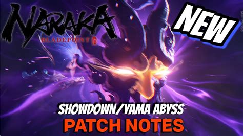 Naraka Bladepoint Yama Abyss Patch Notes Revealed What You Need To