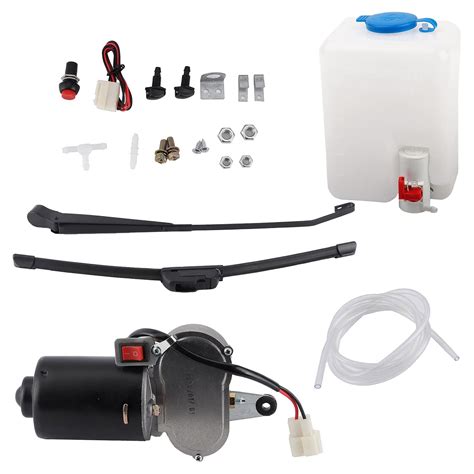 Electric Utv Atv Windshield Wiper Kit Dc 12v Electric Motor Wiper Kit Universal Kit