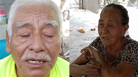 Pareja De Abuelito Se Encuentran Asi Entre La Grimas Les Manda Este