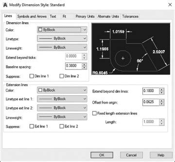 Dimension Styles AutoCAD 2020 Quick Start Tutorial Peachpit