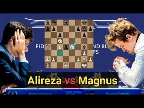 Magnus Carlsen Vs Alireza Firouzja World Blitz Youtube