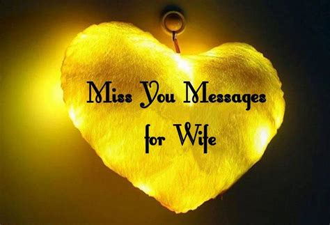 75 Miss You Messages for Wife - Emotional Love Messages - BoomSumo