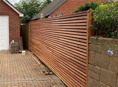 Siberian Larch Screening Kit Clad Both Sides Screening Decking Fencing