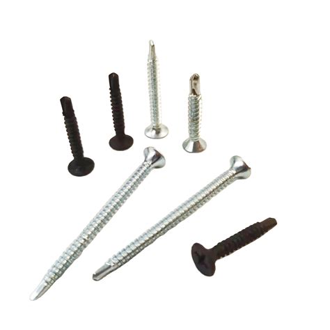 Black Phosphated Drywall Screws Drilling Point With Bugle Head Zinc