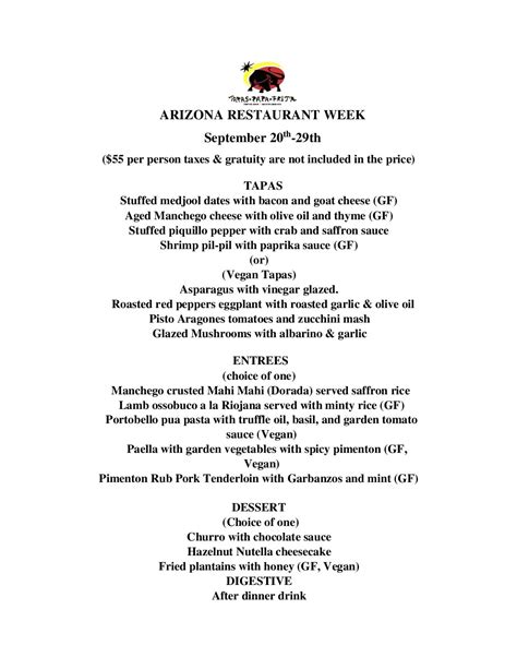 Tapas Papa Frita – Arizona Restaurant Week