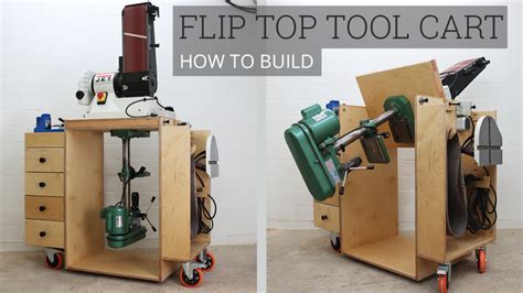 How To Build A Flip Top Tool Stand Bau Woodworks