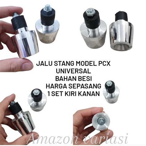 Jual Jalu Stang Model Pcx Chrome Bandul Stang Pcx Crome Universal Set