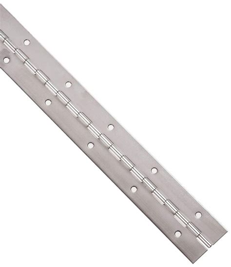 2 X 32mm Open Width Piano Continuous Hinge Drilled Stainless Steel