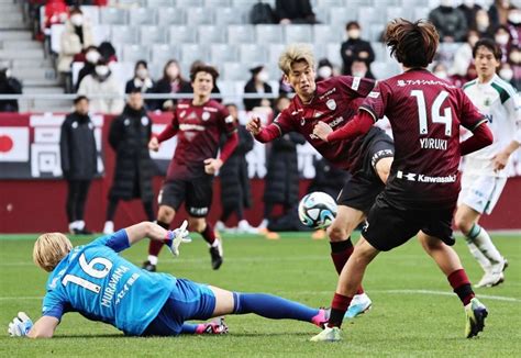 神戸快勝！2ゴールのエース大迫「タイトルを取るためにすべてを捧げたい」サッカーデイリースポーツ Online