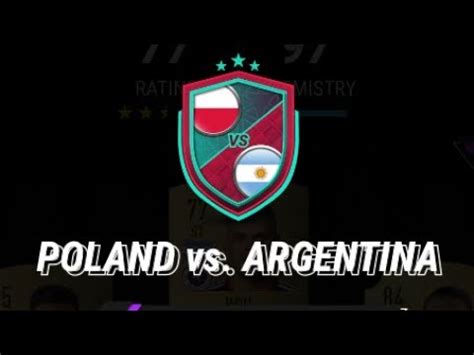 Poland Vs Argentina Live Sbc Solution Madfut Youtube