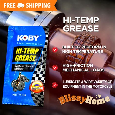 BH High Temp Premium Grease 10G Koby Original Multi Purpose Lithium