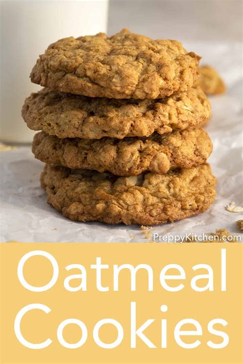 Oatmeal Cookies - Preppy Kitchen