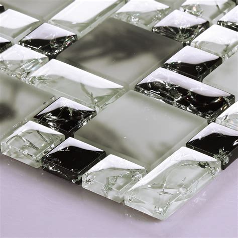 Wholesale Mosaic Tile Crystal Glass Backsplash Kitchen Countertop