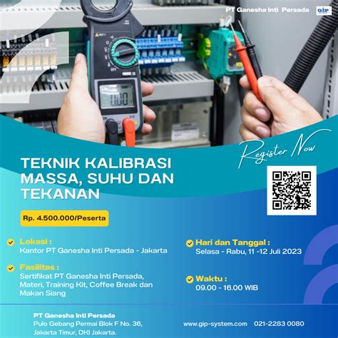 Kalibrasi Tekanan Calibration Services PT Ganesha Inti Persada