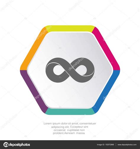 Símbolo Infinito Icono Web Vector Gráfico Vectorial © Lovart Imagen