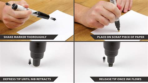 Excelmark Security Redaction Marker With Fine Tip Ideal For Blackout