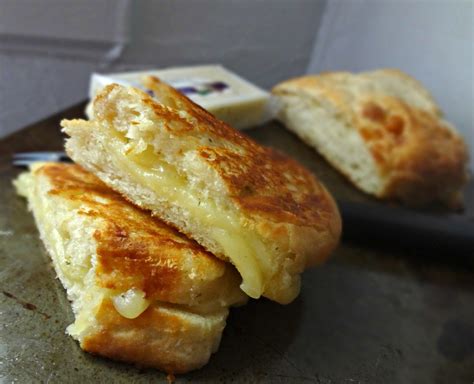 The Cooking Actress Garlic Herb Ciabatta Grilled Cheese Great Midwest Flavored Cheeses Review