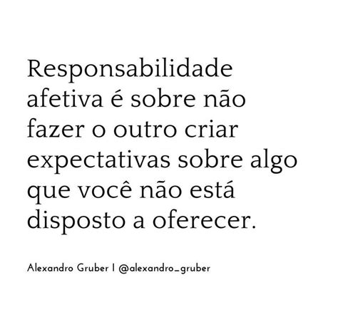 Terapia Interior On Instagram Responsabilidade Afetiva Est No