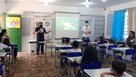 Projeto Jogue Limpo A Cidade Instala Novo Ponto De Coleta Em Escola