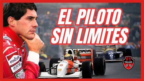 Ayrton Senna el piloto que hasta el último suspiro lo dio todo en la