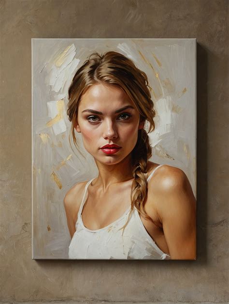 Timeless Beauty Stunning Female Portraits In Oil By Artwithrod On