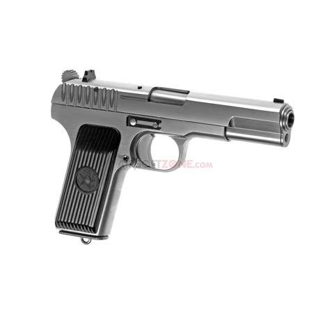 Pistola A Gas Scarrellante Tokarev Tt Silver Full Metal We