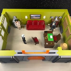 Star Trek TNG Dixon Hill Holodeck Premium Super Large Playset Complete ...