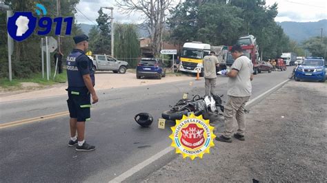 Accidente Fatal En Nono Muri Una Joven Motociclista En La Ruta