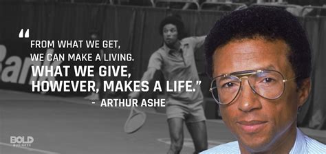 Arthur Ashe Playing Tennis And His Bold Impact In Transforming Sports