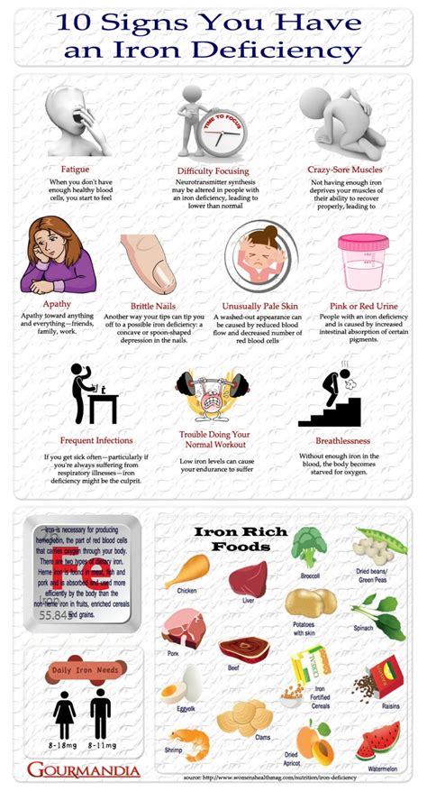 Iron Deficiency Anemia Symptoms