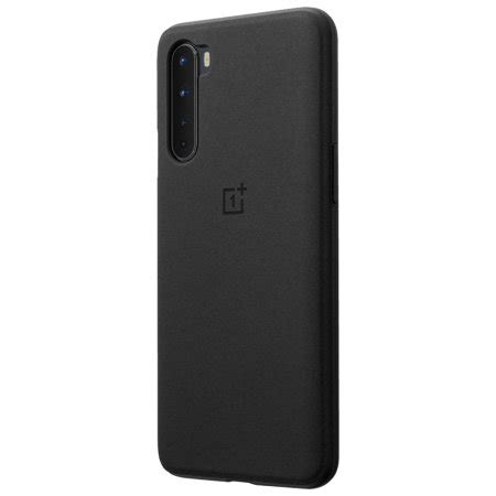 Official Oneplus Nord Sandstone Bumper Case Black