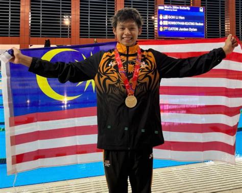 Sukan Komanwel Remaja Li Hen Sumbang Emas Pertama Buat Malaysia Sukanz