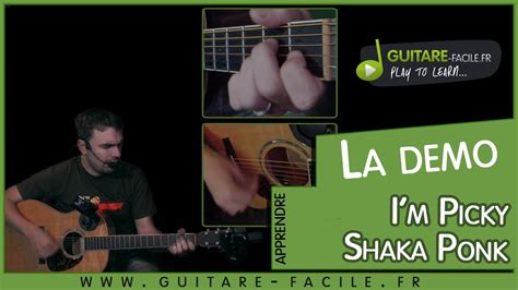 I M Picky De Shaka Ponk COVER TUTO GUITARE YouTube