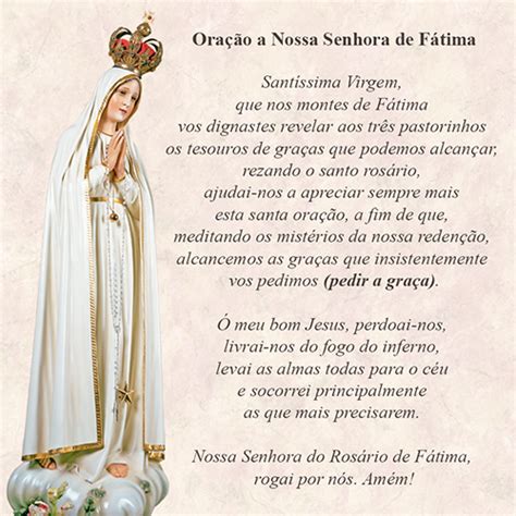 Oração a Nossa Senhora do Rosário de Fátima Associação Devotos de Fátima