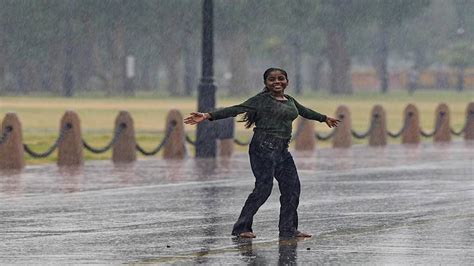 Weather Update Delhi Ncr Rejoices As Light Rainfall Ends Long Dry