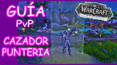 Guía Definitiva del CAZADOR PUNTERIA PvP WoW Dragonflight HUNTER