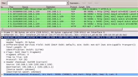 Sample Ipv4 Headers In Wireshark Youtube