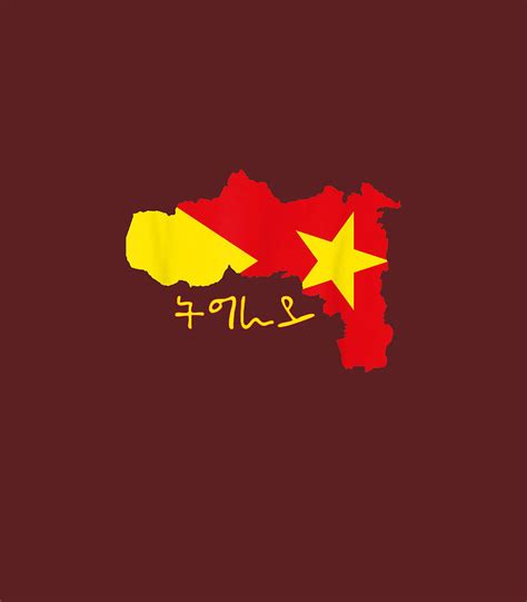 Tigray Region Map Tigray Digital Art by Eoin Saule - Fine Art America