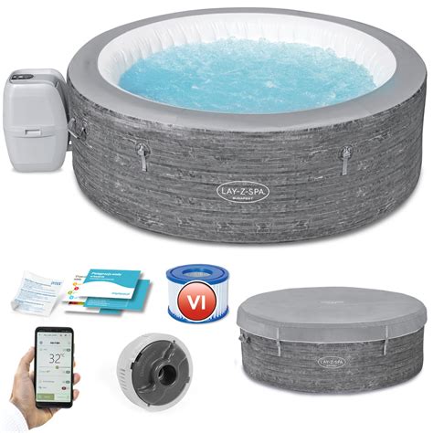 Spa Dmuchane Ogrodowe Jacuzzi Osobowe Z Hydromasa Em Bestway