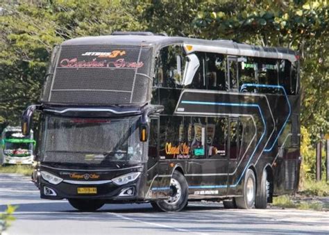 Intip Bus Double Decker Termewah Di Indonesia Milik Sempati Star