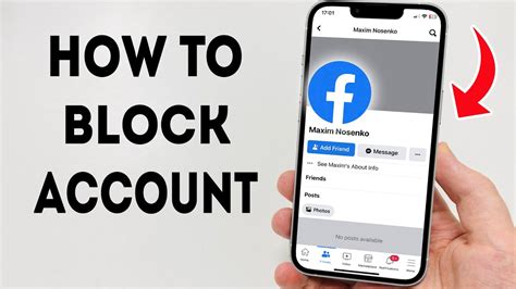 How To Block Account On Facebook 2023 YouTube