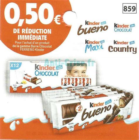 Anti Crise Fr Kinder De R Duction Jusquau Bon De