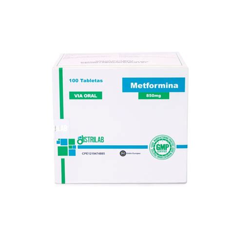 Metformina Distrilab Medicamentos De Calidad