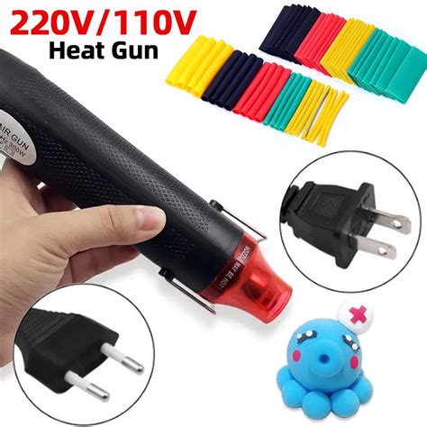 W Heat Gun Hot Air Electrical Power Mini Gun Blower Handheld With