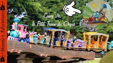 Backwards Pov Casey Jr Le Petit Train Du Cirque Disneyland Paris