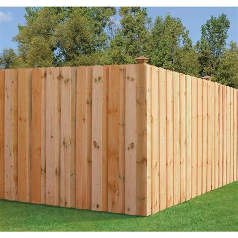 Severe Weather 1 In X 8 In W X 6 Ft H Incense Cedar Dog Ear Fence