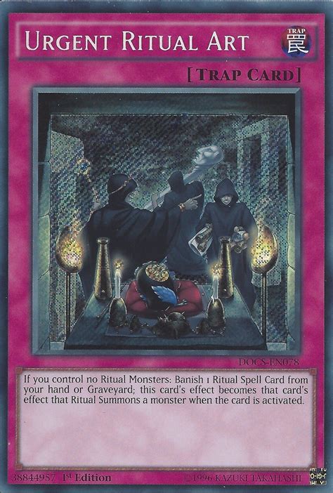 Card Triviaurgent Ritual Art Yu Gi Oh Fandom Powered By Wikia