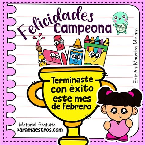 Lindos Diplomas Escolares Felicidades Campeon Campeones Escuela