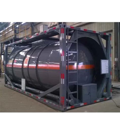 Feet Cbm Iso Standard Caustic Soda Storage Transport Liquid Tank